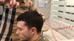 Как филировать густые волосы в мужской стрижки