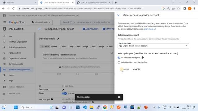 GCP | OIDC | GitHub | Secure Credential Less OIDC Authentication of GCP With GitHub Actions смотреть онлайн