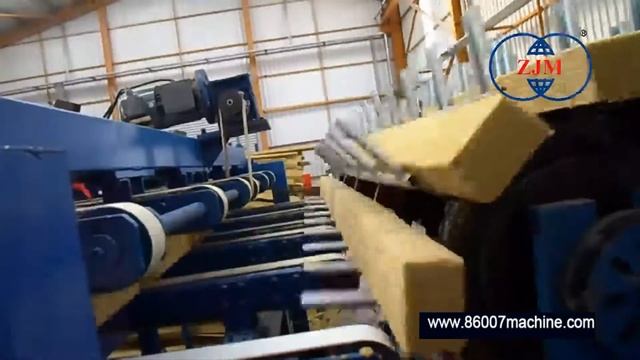 Производство сэндвич панелей из каменной ваты SP-9 смотреть онлайн