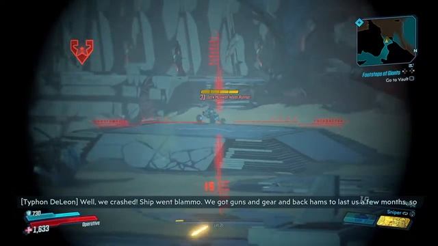 Typhoon dead drop log 2/3 location nekrotafeio desolation edge Borderlands 3 смотреть онлайн