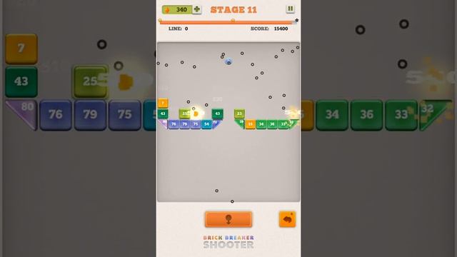Bricks Breaker Shooter LV 11 смотреть онлайн