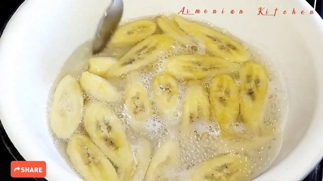 բանանի չիր՝ օշարակով եւ առանց օշարակի?միշտ ընտիր է ստացվում | цукаты из бананов| Candied Bananas