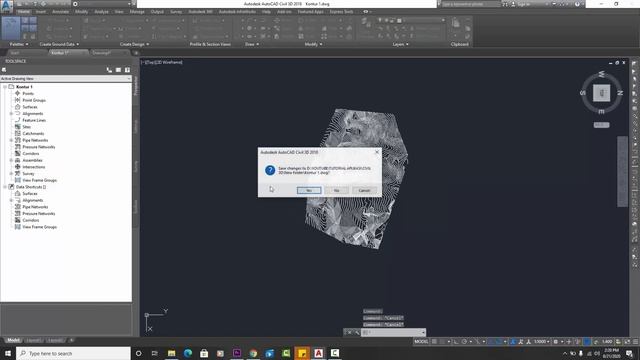 MEMBUAT KONTUR DI CIVIL 3D DARI FILE AUTOCAD смотреть онлайн
