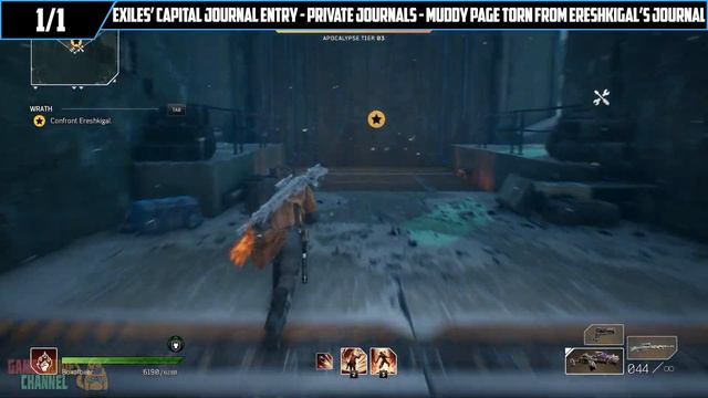 All Exiles’ Capital Journal Entries Outriders Worldslayer смотреть онлайн