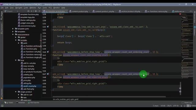 Натяжка на WooCommerce. HTML2WC. Часть #8.5. Архивы: делаем ховер эффекты и убираем бардак смотреть онлайн