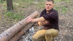 Как развести костёр Нодья, который будет гореть всю ночь: подробная инструкция