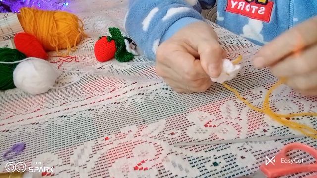 ЧастьN2--клубничка крючком ?☘️ смотреть онлайн