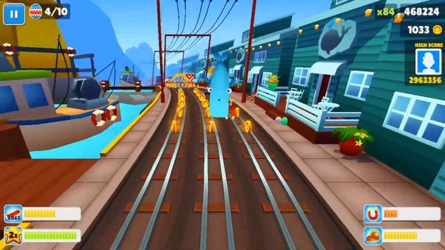 Subway Surfers #51 Пасхальные яйца в Исландии! Сёрферы Freya и Bjarki! На весь экран смотреть онлайн