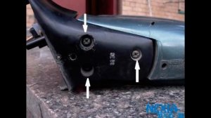 Как разобрать боковое зеркало на Daewoo Nexia