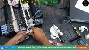 Epson l3110 color missing problem | Epson l3100 l3110  l3150 l3210 pump repair | Epson repair bangl