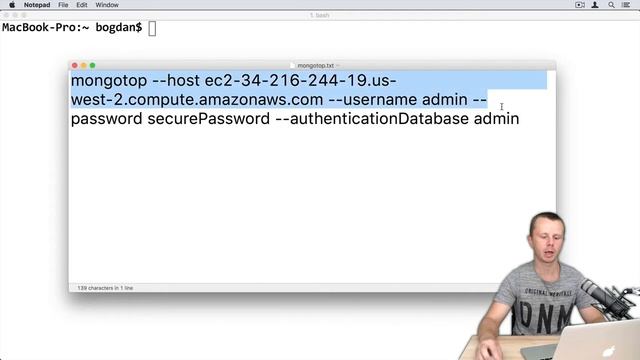 MongoDB Utilities: 11 mongotop смотреть онлайн