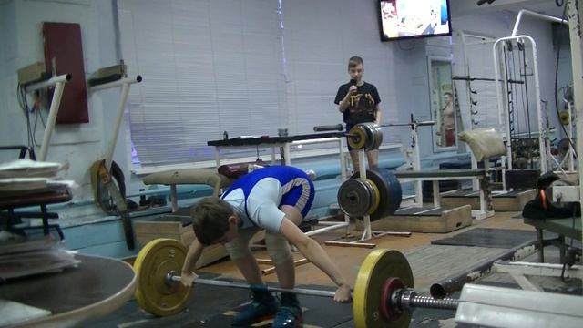 Маклаков Тимур, 14 лет, вк 50 Рывок 60 кг Личный РЕКОРД! смотреть онлайн