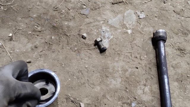 самодельный выхлоп на мотоцикл Урал часть 1