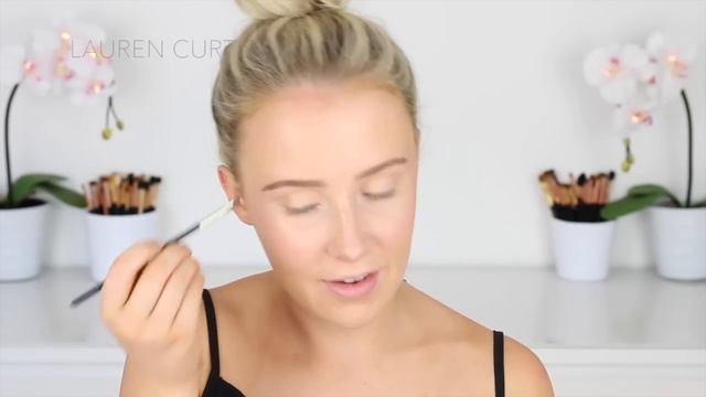 Glowy, Luminous Skin + Taupe Eyes + Plum Lips! | Lauren Curtis смотреть онлайн