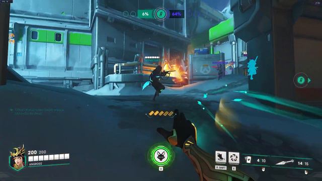 Квик на саппортах [1] в OVERWATCH 2 смотреть онлайн