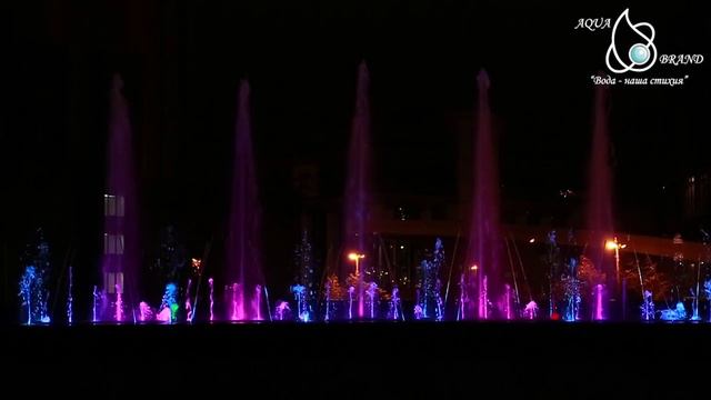 Light Fountain Ekaterinburg/ Светомузыкальный фонтан в 