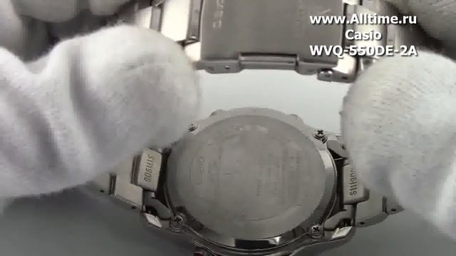 Мужские японские наручные часы Casio Edifice WVQ-550DE-2A смотреть онлайн