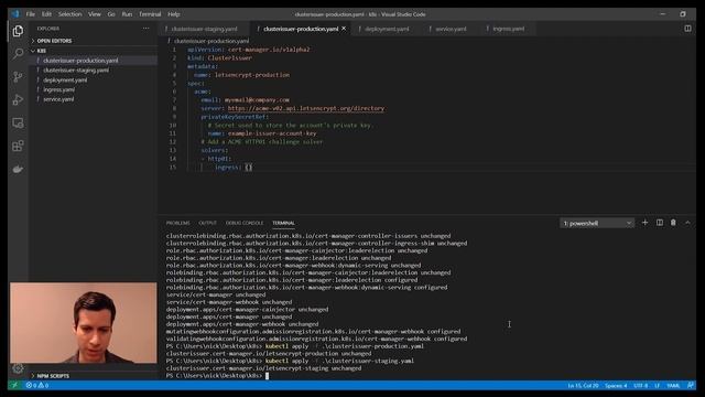 Set up Let's Encrypt TLS Encryption using the HAProxy Kubernetes Ingress Controller смотреть онлайн