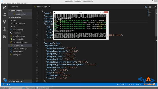 Upgrade angular2 app to angular 4 in 30 sec. | Angular 2 in Hindi Urdu | vishAcademy смотреть онлайн