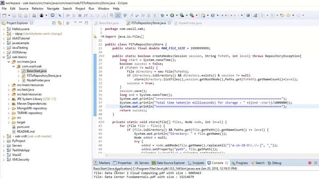 Upload File System Directory into Oak Repository смотреть онлайн