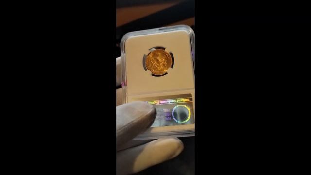 Обзор монеты 20 франков 1907 год, Франция. МС - 64 смотреть онлайн