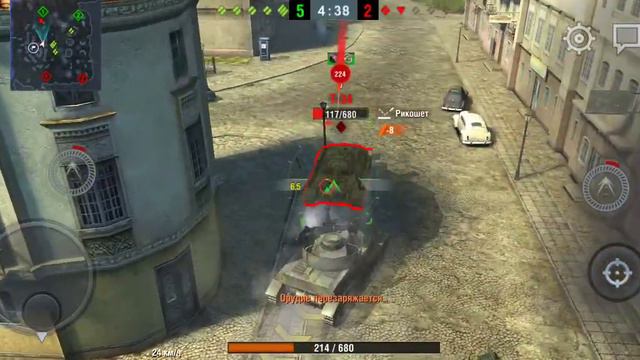 world of tanks blitz #1 играем в танки смотреть онлайн