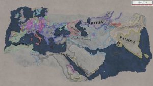 Imperator Invictus - An Imperator: Rome mod - A.I Timelapse