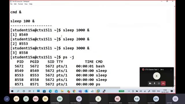 (B15) Linux Basic part16 Process- Job Control , jobs, fg, bg, top, ps, nice, renice смотреть онлайн