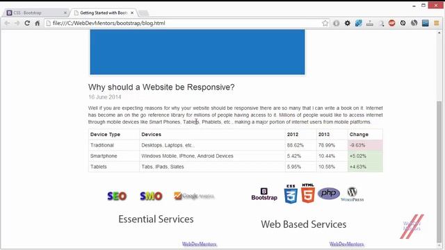 Adding Description List in Bootstrap смотреть онлайн