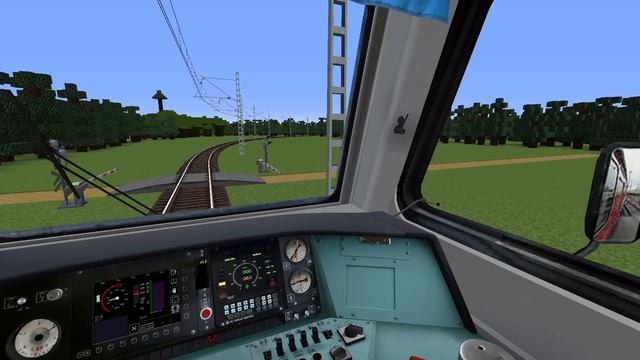 Работаю машинистом на ЭД4М 0431 и следую по маршруту Узловая-Озерки