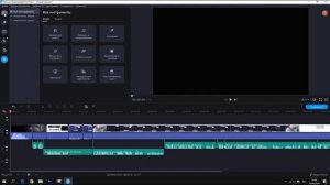 Как записать голос  в Movavi Video Editor 2020 (20 версия)
