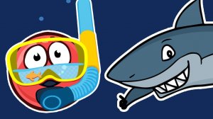 Новый КРАСНЫЙ ШАР, Красныш спасает бабушку  мультик игра Детский летсплей #84