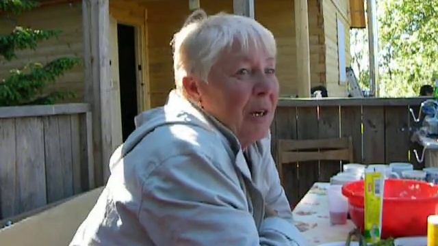 Бабушка выпила