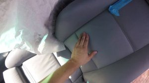 КАК ПОКРАСИТЬ КОЖАНЫЕ СИДЕНИЯ БАЛЛОНЧИКОМ КРАСКИ ❗❓ Реставрация и Восстановление Кожаных Сидений