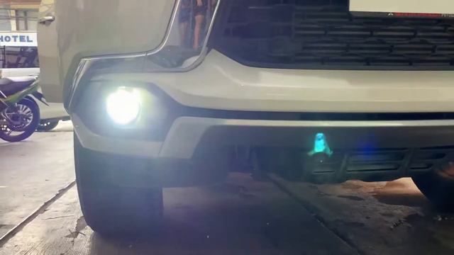 Upgrade Foglamp Mitsubishi Pajero Sport Dakar 2018 - Hyperion Foglamp Laser Bi-LED Projector смотреть онлайн