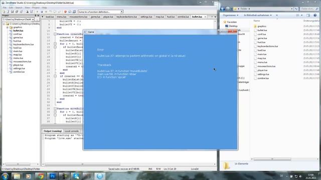 Speed Coding - Zombie Game (Love2D) смотреть онлайн