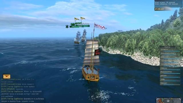 World Of Sea Battle (неудачная защита порта) смотреть онлайн