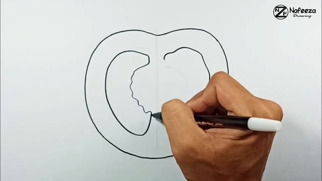 How to draw Cut Half Tomato смотреть онлайн