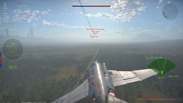 F4S almost a triple-War Thunder смотреть онлайн
