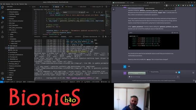 Developing Biomed Web App using GPT-4, Python and Flask смотреть онлайн