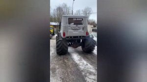 Первые метры, первые проблемы! УАЗ на мостах газ 66, часть 16.