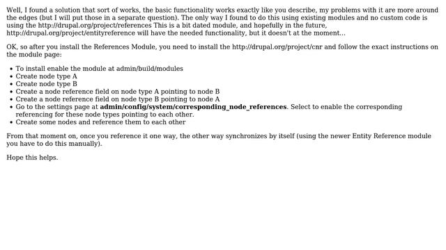 Drupal: How can I create bidirectional node references? (5 Solutions!!) смотреть онлайн