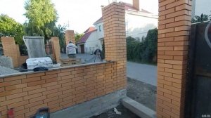 Гараж из кирпича