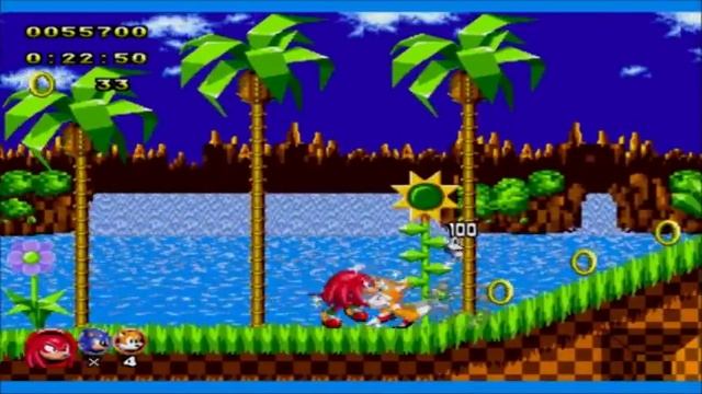 Sonic Classic Heroes Playthrough - Green Hill Zone смотреть онлайн