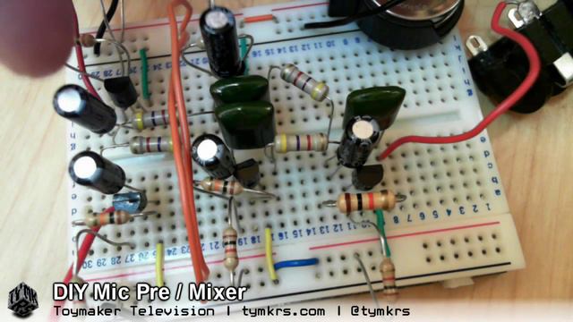 Tymkrs DIY Mic Pre / Mixer смотреть онлайн