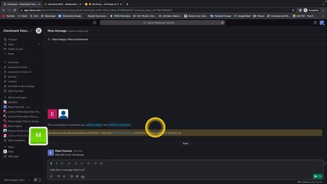 How To Direct Message To Multiple Users in Slack | Boost your communication | Slack Tutorial смотреть онлайн