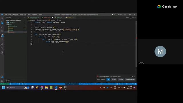 Celery & Redis Demonstration смотреть онлайн