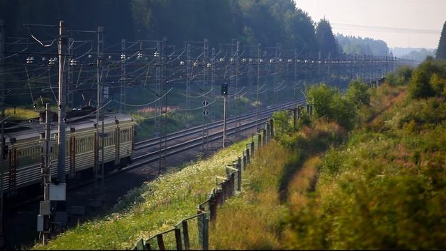 [RZD] ET2M-137, Malaya Vishera - Okulovka / ЭТ2М-137, Малая Вишера - Окуловка смотреть онлайн