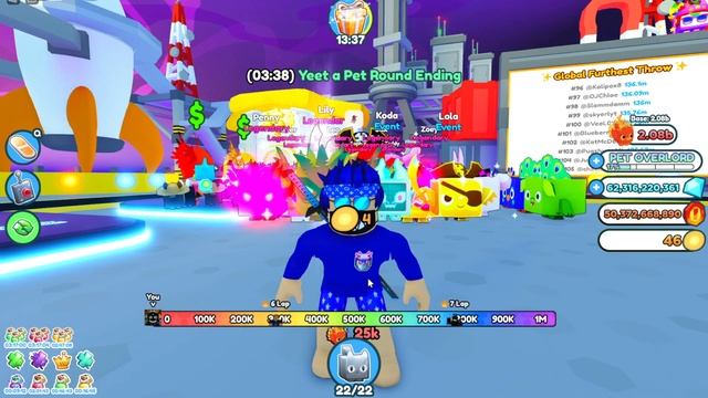 КАК ПОПАСТЬ В ТОП? В YEET A PET! КАК ПОЛУЧИТЬ HUGE STUNT UNICORN ПЕТ СИМУЛЯТОР ИКС ROBLOX PSX смотреть онлайн