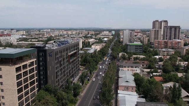 Бишкек. Кыргызстан. Видео с дрона. 2022 смотреть онлайн